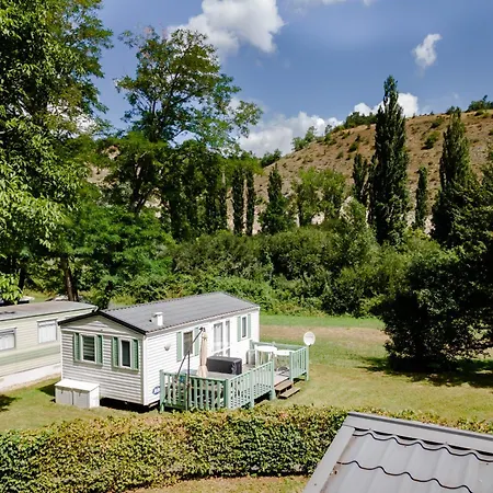 Mobilhome La Clairiere 度假居 Saint-Pompont