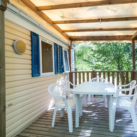 度假居 Mobilhome La Clairiere Saint-Pompont